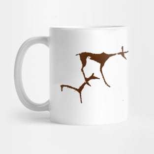 Real Cave Art - Neanderthal Art in Ice Age (Archaeology Paleontology Profession) Mug